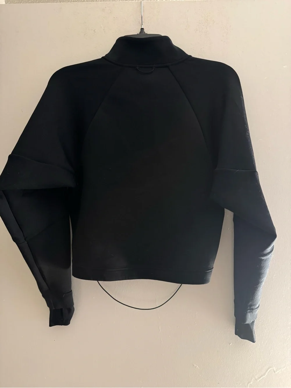 Nike Women’s DriFit Prima Black Half-Zip Bomber Pullover Jacket Size XXS